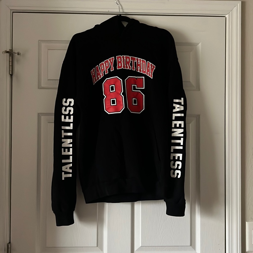 NWOT! RARE!!! TALENTLESS HAPPY 86 BIRTHDAY MJ HOODIE! QUALITY
